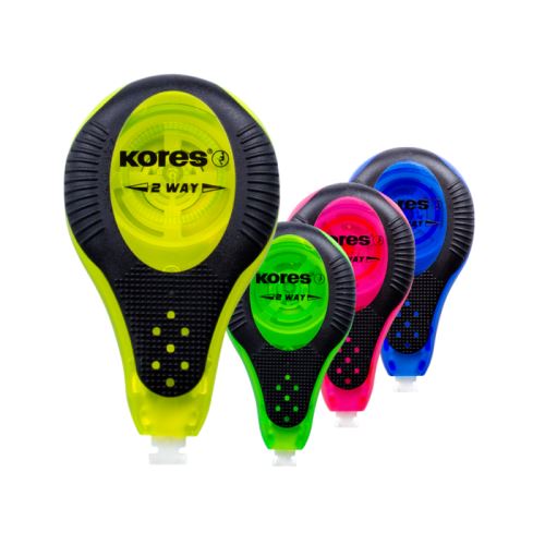 Korektor KORES - 2WAY NEON - 4,2mm x8m - blistr   84321.21 (1)