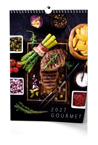 Kalendář nástěnný - Gourmet  - A3   BNG11-27