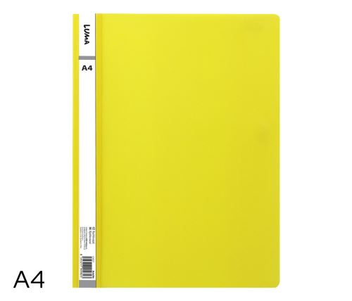 Rychlovazač A4 PP LUMA - žlutý