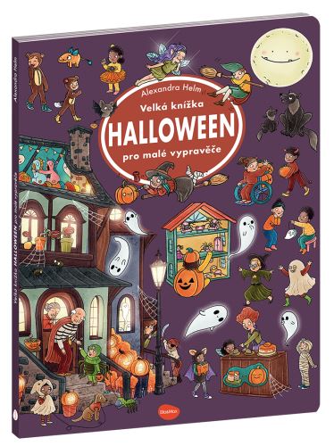 Velká knížka HALLOWEEN pro malé vypravěče K-WV-2901-red