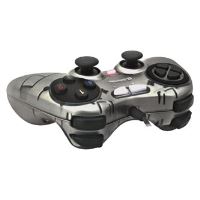 Gamepad Defender Zoom - 10tl., USB, šedý, vibrační, Windows XP/VISTA/7/8/10 (1)