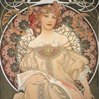 Kalendář poznámkový - Alfons Mucha 2027 - 30 x 30 cm   PGP-36322-V (6)