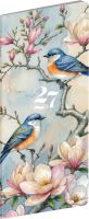 Diář kapesní Ptáčci 2027 - plánovací - měsíční - 8x18cm   PGD-MESPL-37790