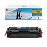 Toner G&amp;G kompatibilní s HP W2033A, NT-PH2033M, HP 415A, magenta, 2100str.
