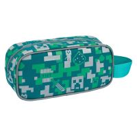 Set MINECRAFT 2 Silver Creeper: penál, sáček   A-33224 (17)
