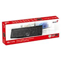 Klávesnice Genius KB-117S COPILOT drátová (USB) CZ/SK, černá (6)