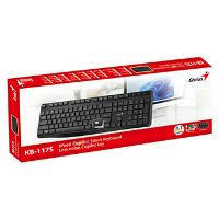 Klávesnice Genius KB-117S COPILOT drátová (USB) CZ/SK, černá (2)
