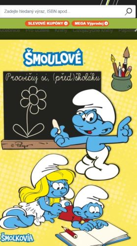 Procvičuj si/před/školákuškoláku Šmoulové