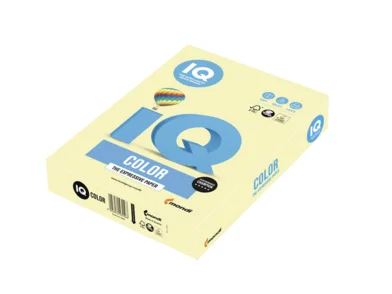 Papír IQ COLOR A4/80g/500 Pastelově žlutá - YE23