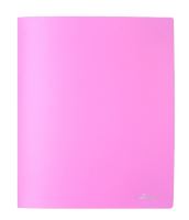 Pořadač CONCORDE 4 kroužkový A4, pastel růžová A80152 (1)
