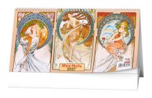 Kalendář stolní - čtrnáctidenní - Alfons Mucha 2027   BSH13-27