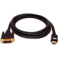 Video kabel LOGO -  DVI (18+1) samec, HDMI samec, 3m, černý (4)