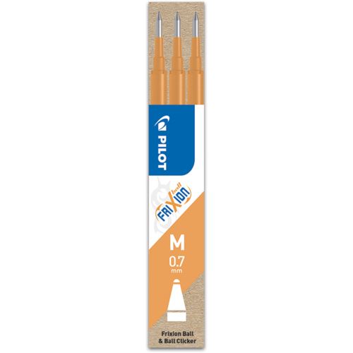 Náplň do přepis. rolleru PILOT FriXion, meruňková oranžová, 0,7mm, 2067-046 BLS-FR7-S3