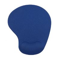 Podložka pod myš, ergonomická, gelová, mini, námořnická modrá, Powerton