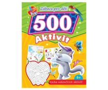 500 aktivit Kočka - zábava pro děti   W027269