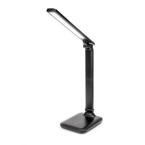 Stolní LED lampa Platinet - Remus - 5W - dotykové ovládání - USB port - černá   PLADLL194N