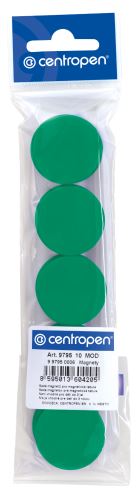 MAGNETY 9795/10ks (zelené)  CENTROPEN