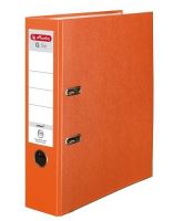 Pořadač pákový HERLITZ Q.file - A4/8cm oranžový      11178944
