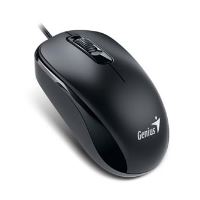 Myš drátová, Genius DX-120, černá, optická, 1200DPI