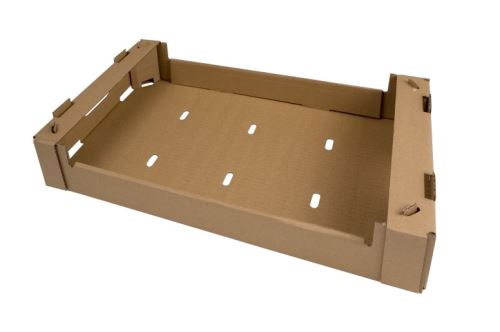 Přepravka odnosová hnědá 50x28x9cm, 20ks/bal.  903.00