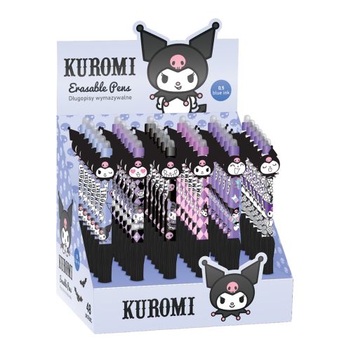 Pero gumovací Colorino - Kuromi - 0,5mm - modré