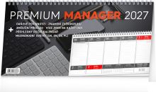 Kalendář stolní - Premium Manager 2027 - 32 x 16 cm   PGS-36888