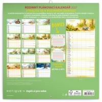 Kalendář rodinný plánovací - Zvířátka 2027 - 30 x 30 cm   PGP-36986 (16)