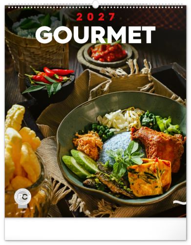 Kalendář nástěnný - Gourmet 2027 - 48 x 56 cm   PGN-36833-L