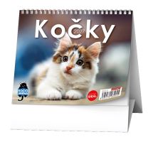 Kalendář stolní - IDEÁL - Kočky /s kočičími jmény/   BSL9-27