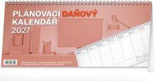 Kalendář stolní - Plánovací daňový 2027 - 33 x 14,5 cm   PGS-36889