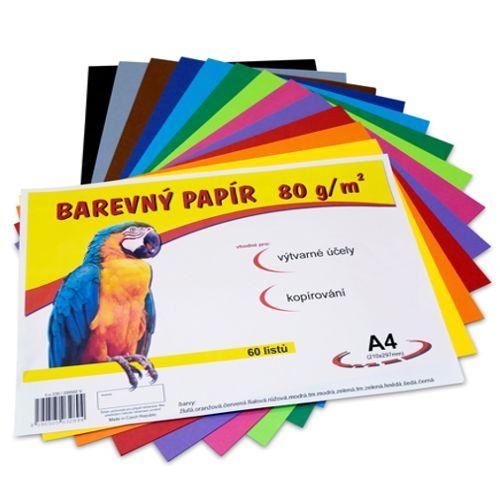 Papír A4/80g/60 12 barev
