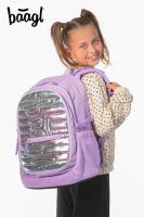 Školní set 3 BAAGL - Core - Lavender - batoh, penál, sáček   A-35029 (9)
