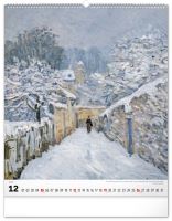 Kalendář nástěnný - Impresionismus 2027 - 48 x 56 cm   PGN-36363-L (12)