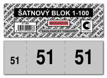 Šatnové bloky 1-100 čísel ekologický ET290 (5)