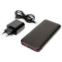 Powerbanka Platinet - 3v1, 10000mAh, 20W   PMPB10SETB