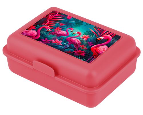 Box na svačinu BAAGL - Plameňáci   A-34111