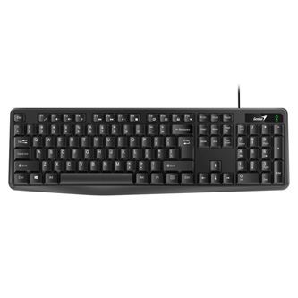 Klávesnice Genius KB-117 drátová (USB) US, černá