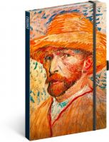 Notes Vincent Van Gogh - linkovaný, 13 x 21cm          A-8446