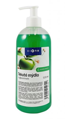 Mýdlo tekuté VIONE  dávkovačem Jablko zelené 500ml