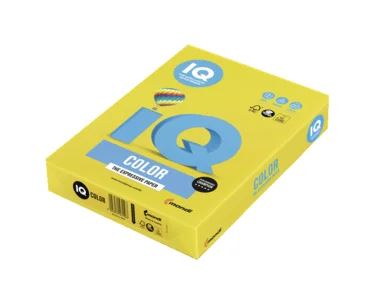 Papír IQ COLOR A4/160g/250 Sytá žlutá - IG50 Sevilla