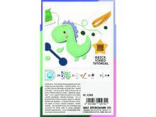 Mini šití filc - Dinosaurus (1)