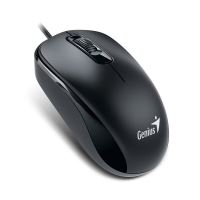 Myš drátová, Genius DX-120, černá, optická, 1200DPI