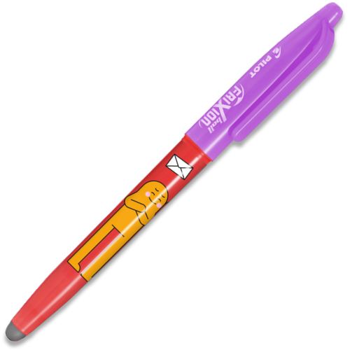 Roller přepisovatelný PILOT FriXion Best Friends Pens 2064-002-FR FLOWER červená