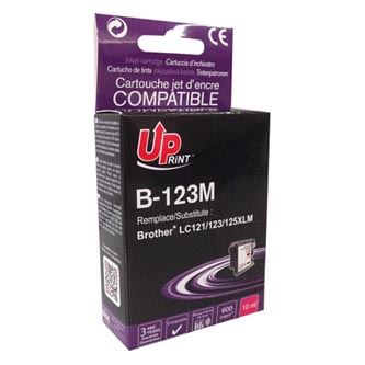 Ink UPrint kompatibilní, s LC-123M, B-123M, magenta, 600str., 10ml