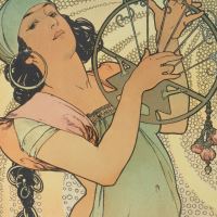 Kalendář poznámkový - Alfons Mucha 2027 - 30 x 30 cm   PGP-36322-V (5)