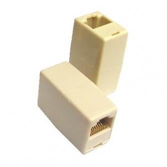 Spojka LAN kabelů - RJ45 samice - RJ45 samice, nekřížená