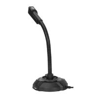 Počítačový mikrofon HP,  DHP-1100C, černý, LED světlo, USB Hub (15)
