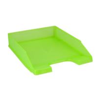 Zásuvka PP-A4-světle zelená transparentní       409338