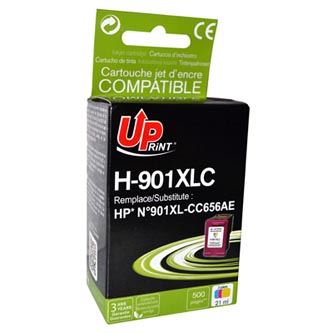 Ink UPrint kompatibilní, s CC656AE, HP 901, color, 21ml