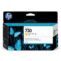 HP originální ink P2V64A, HP 730, yellow, 130ml, HP HP DESIGNJET T1600 SERIES,1700 SERIES,
